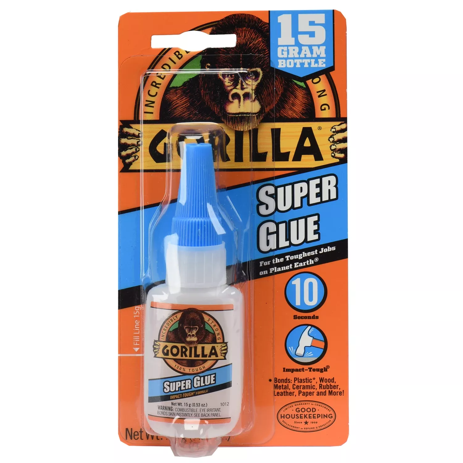 0.53 Oz. High Strength Liquid Super Glue – Impact Tough Formula