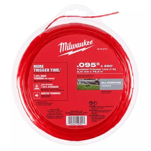.095″ x 250’ (1 lb.) Twisted Trimmer Line
