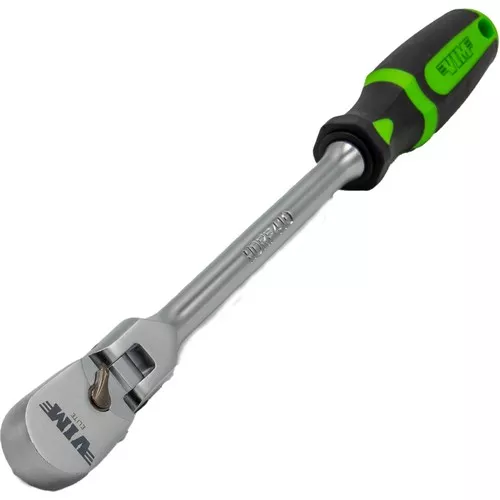 1/4" Dr 10" Heavy Duty 90T Flex Head Ratchet