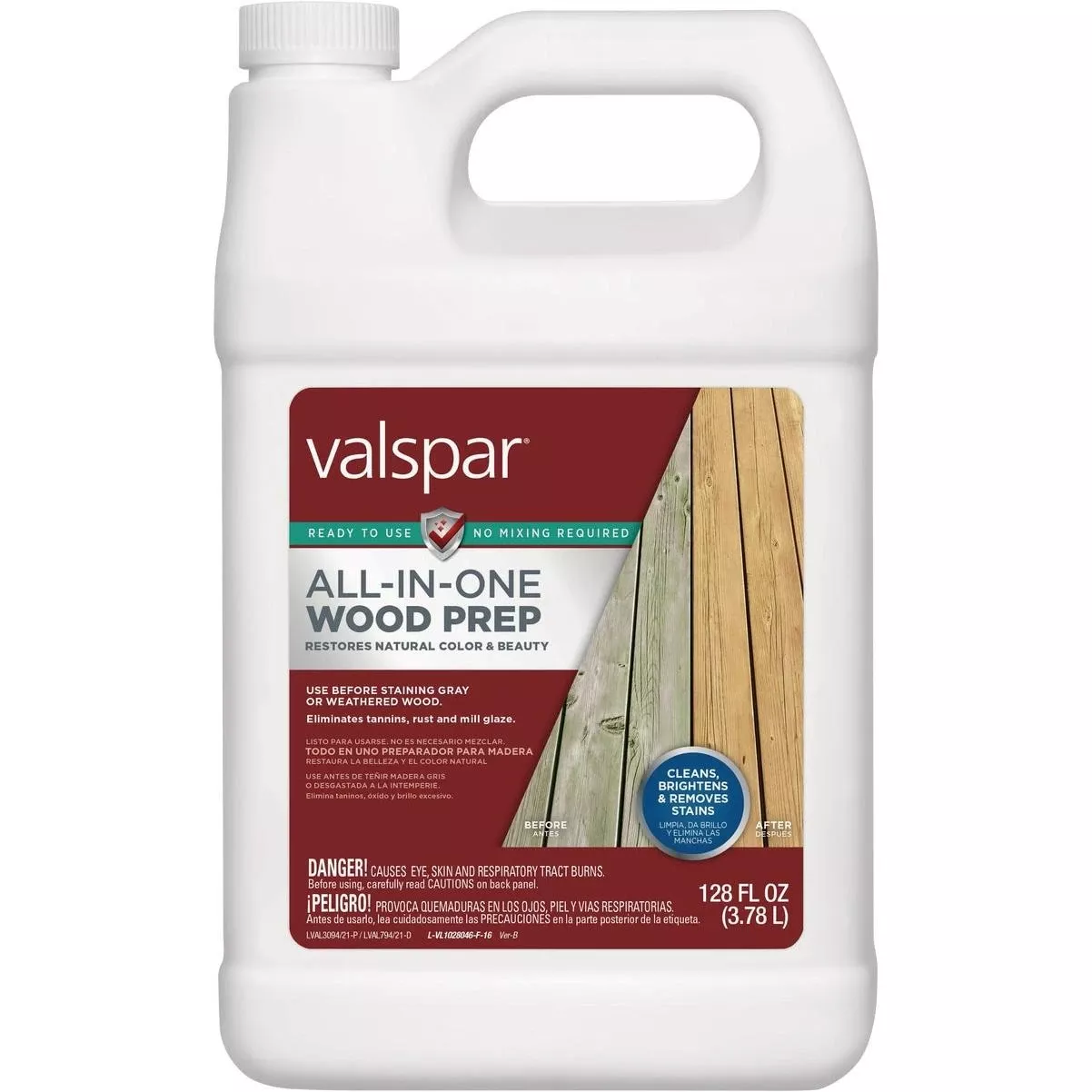 1 Gal. All-in-one Wood Prep Cleaner