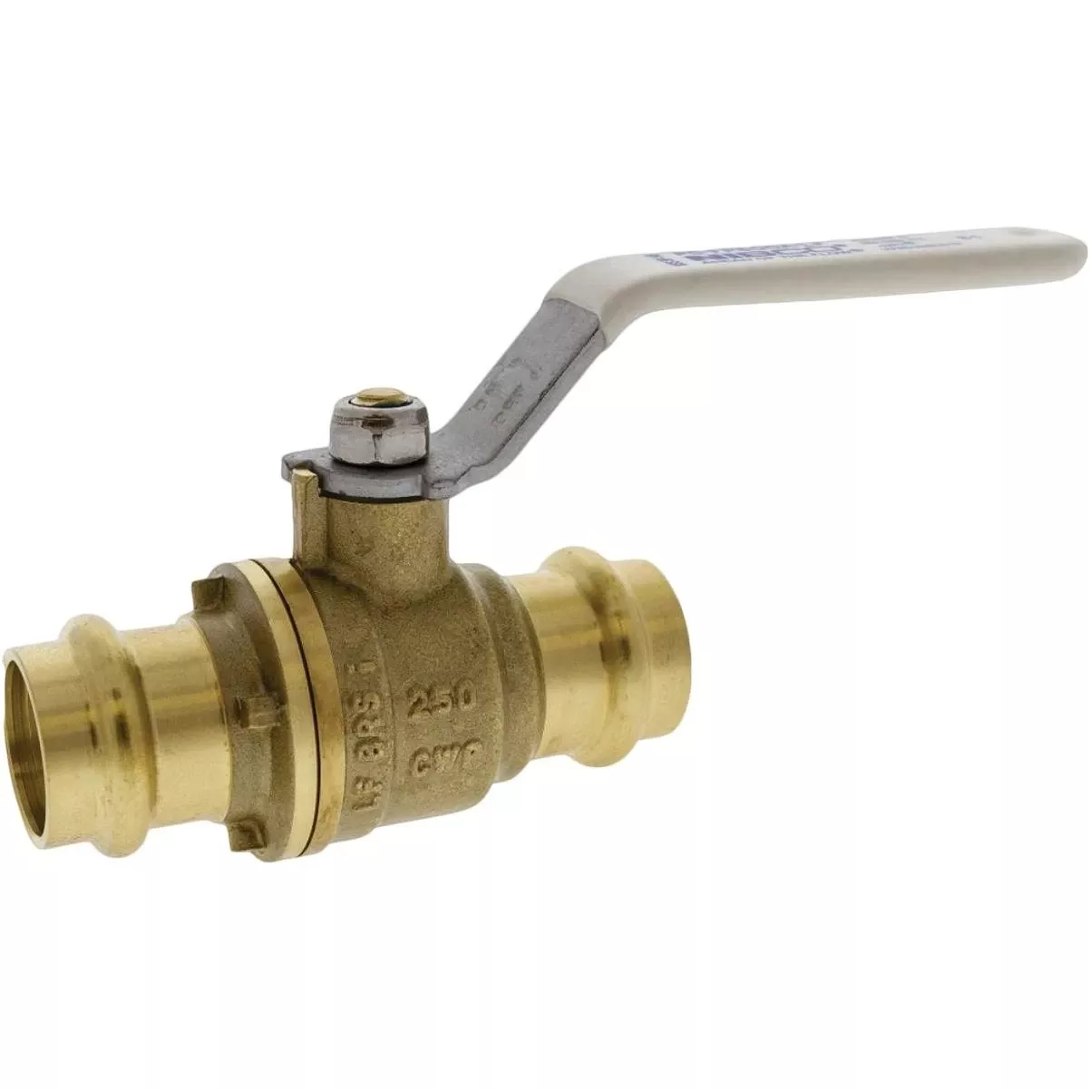 1 In. Brass Press Fit Ball Valve