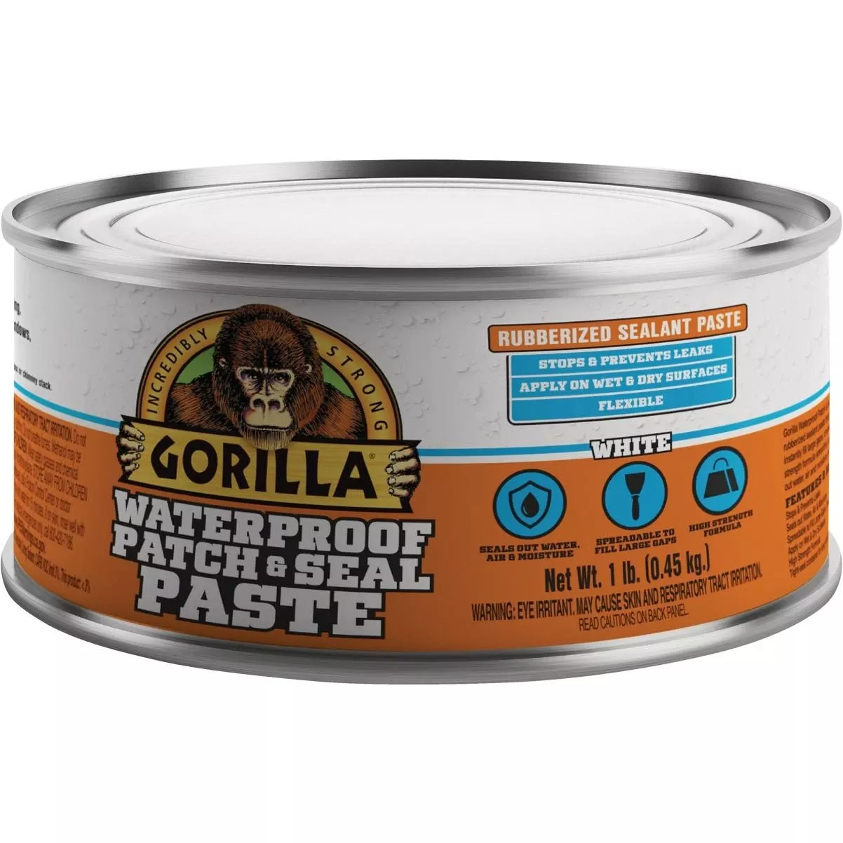1 Lb. White Waterproof Patch & Seal Paste