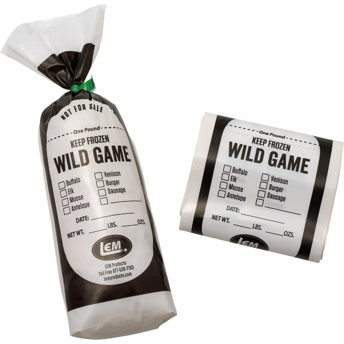 1 Lb. Wild Game Bags (25-count)