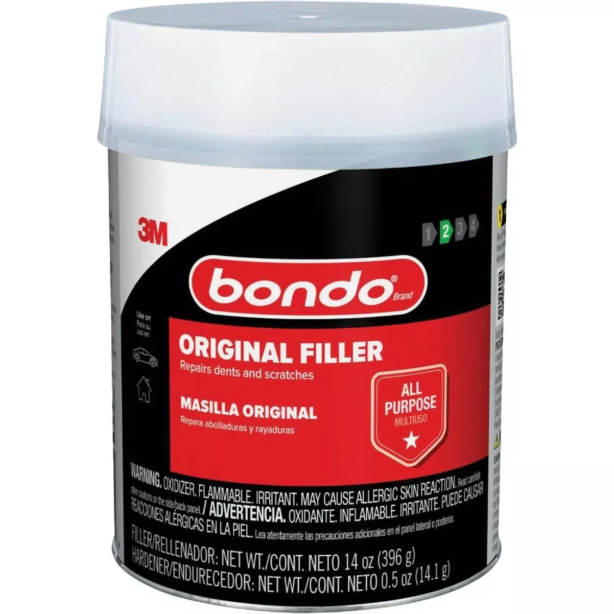 1 Pt. Original Body Filler With Hardener