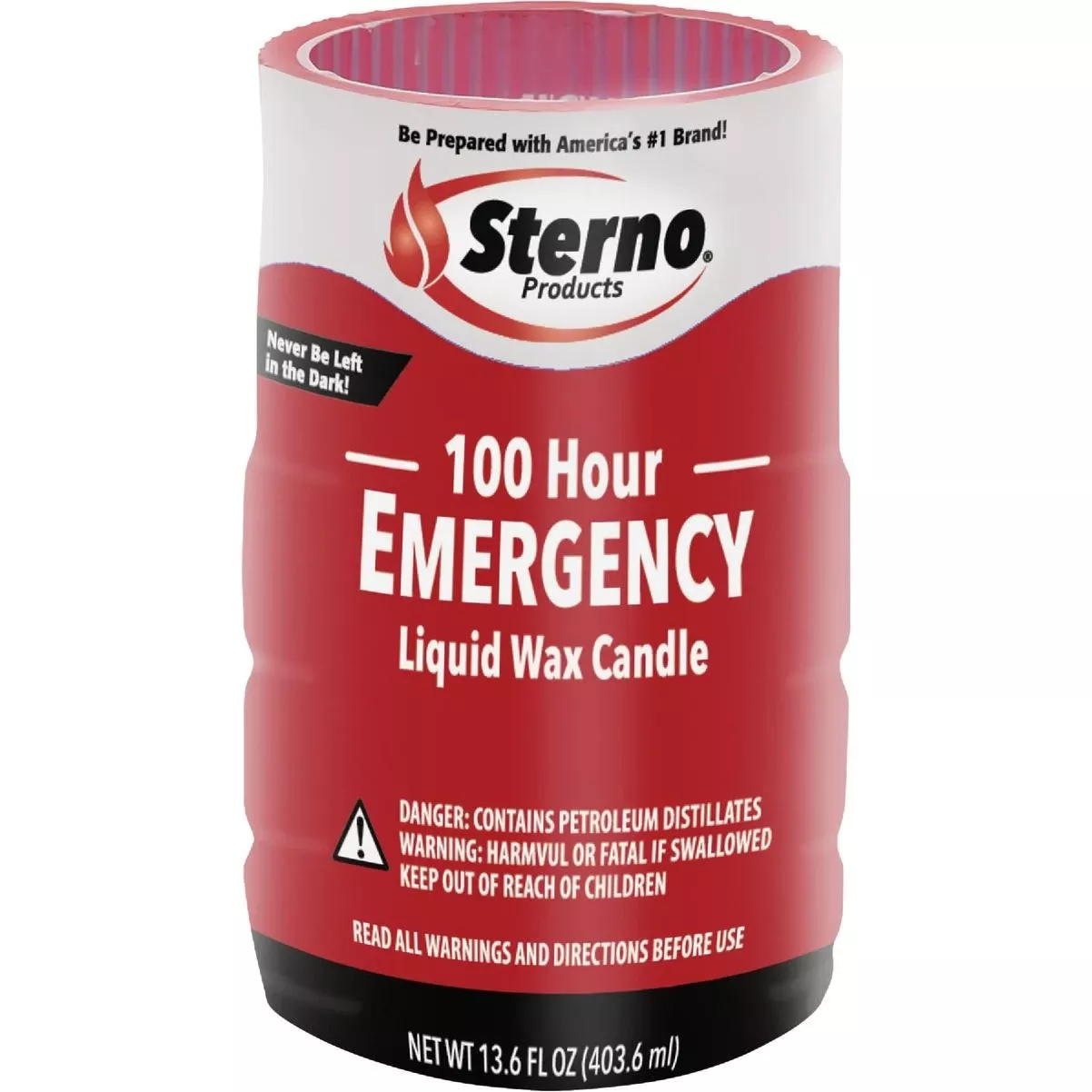 100 Hr. Emergency Liquid Wax Candle