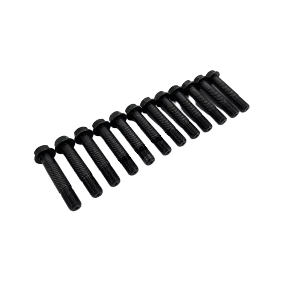 12 PCS Connecting Rod Bolt Fit For Cummins 6BT5.9 Engine