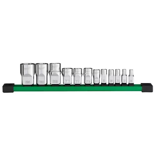 12pc 1/4", 3/8", & 1/2" Drive External TORX Socket Set