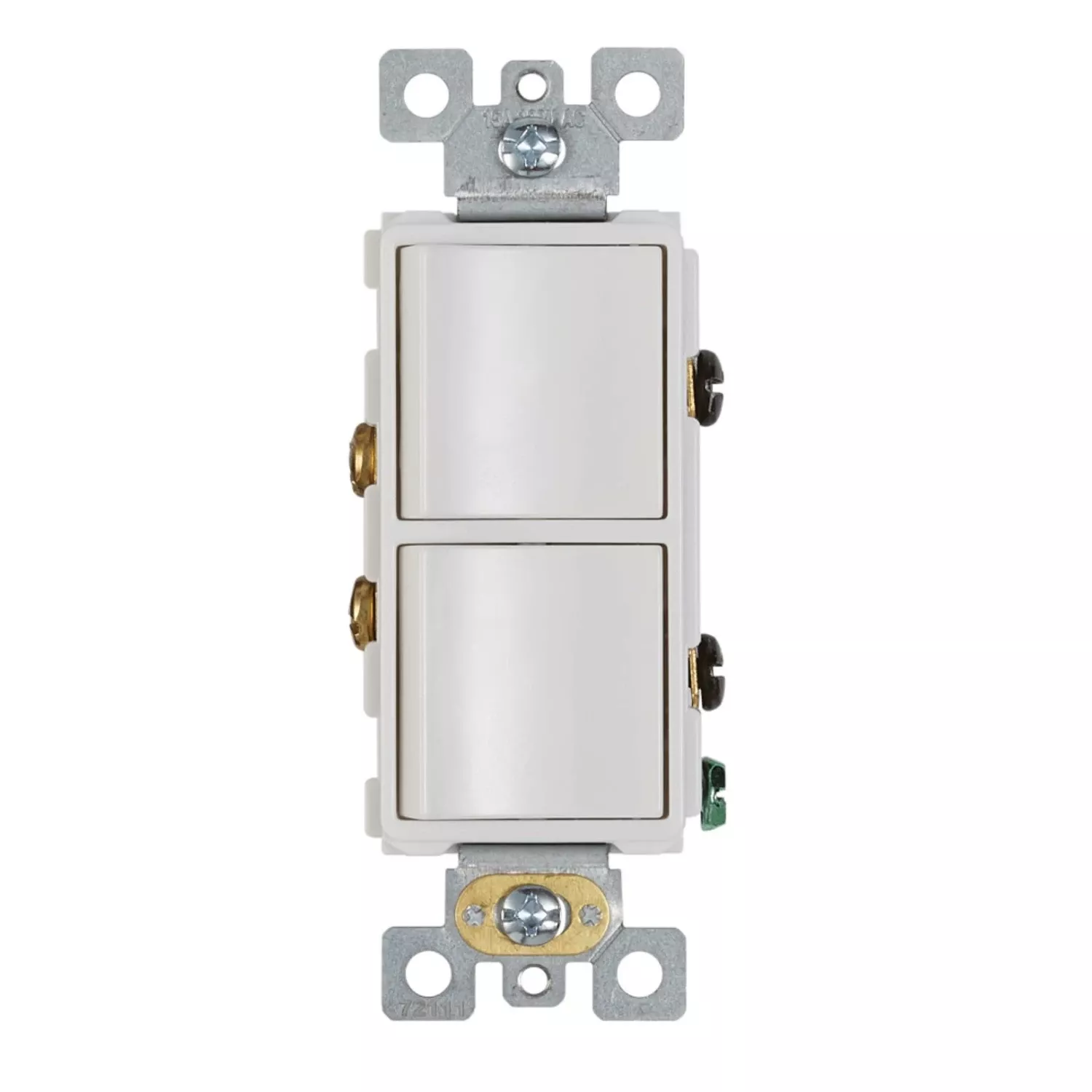 2 Function Rocker Switch Wall Control, White