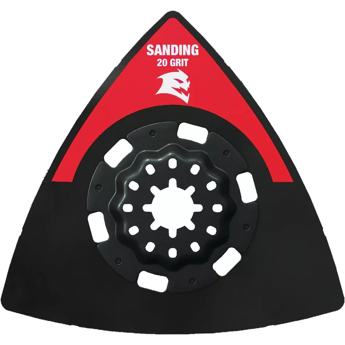 20-grit 3-1/2 In. Starlock Oscillating Sanding Plate