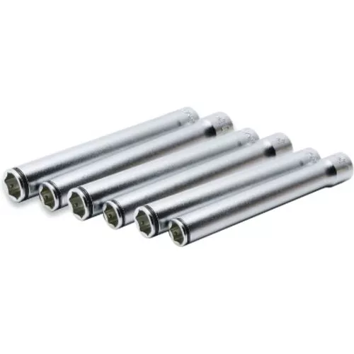 3/8" Sq. Dr. Extra Deep Nut Grip Socket Set - 6 pieces