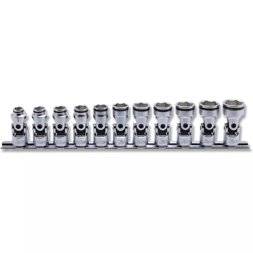 3/8 Sq. Dr. Universal NUT GRIP Socket set 8mm-19mm - 11 pieces