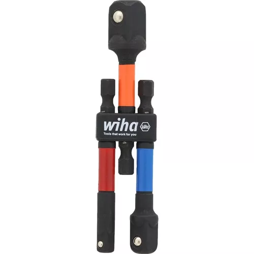 3 Piece Color Coded Socket Adapters
