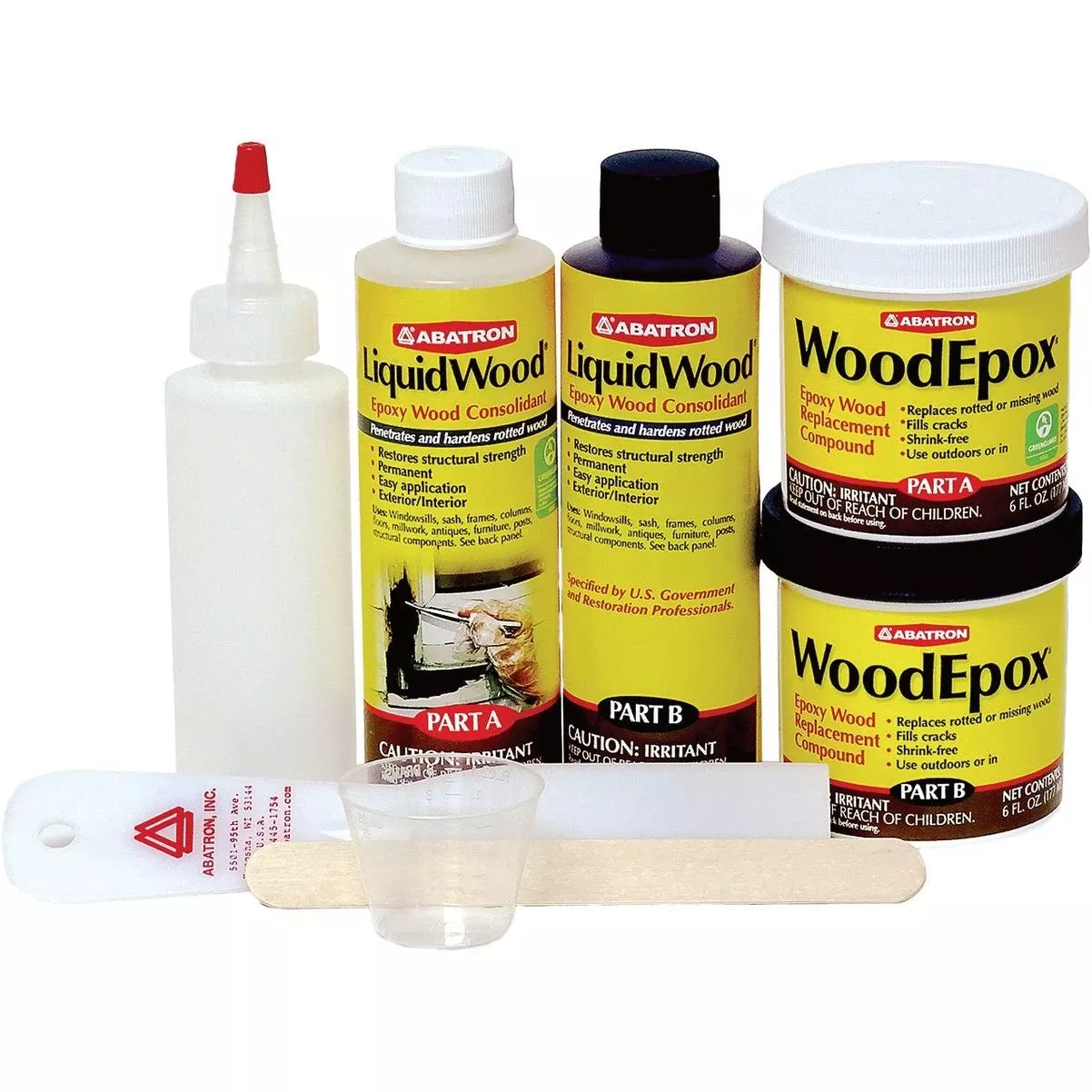 (4) 6 Oz. Containers Wood Restoration Kit