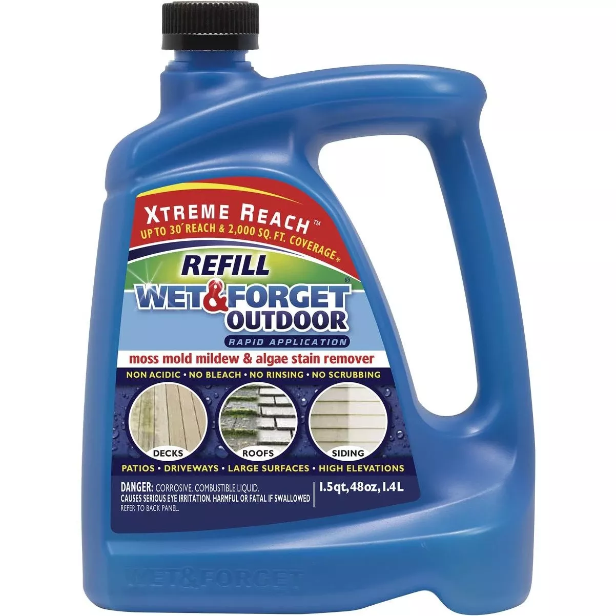 48 Oz. Hose End Refill Concentrate Moss, Mold, Mildew, & Algae Stain Remover