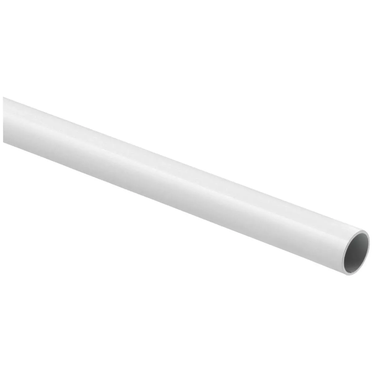 6 Ft. X 1-1/4 In. Cut-to-length Closet Rod, White
