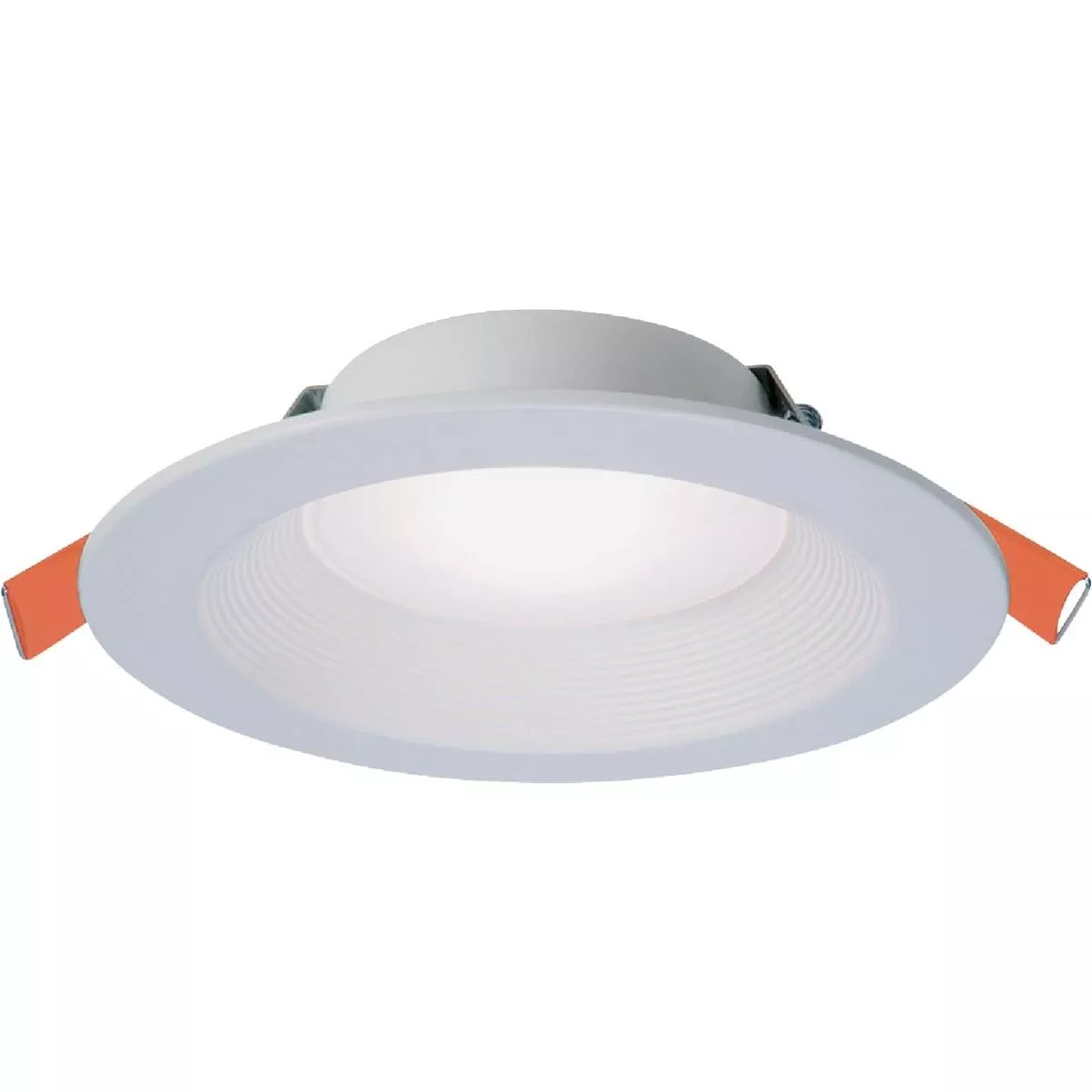 6 In. Selectable Cct Direct Mount Canless Recessed Led Downlight, White