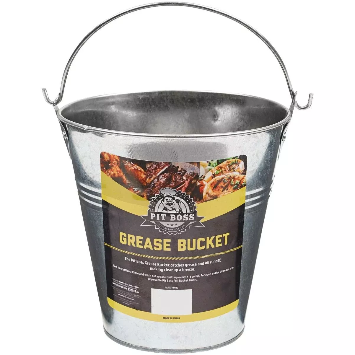 6 In. Steel Grease Bucket