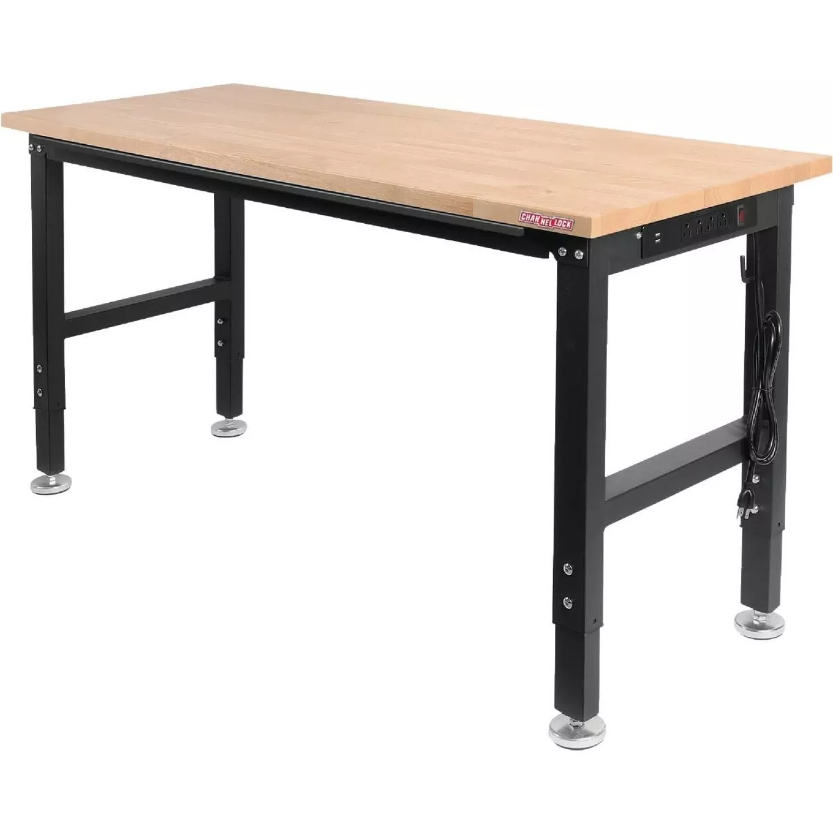 60 In. X 20 In. Height Adjustable Heavy Duty Workbench