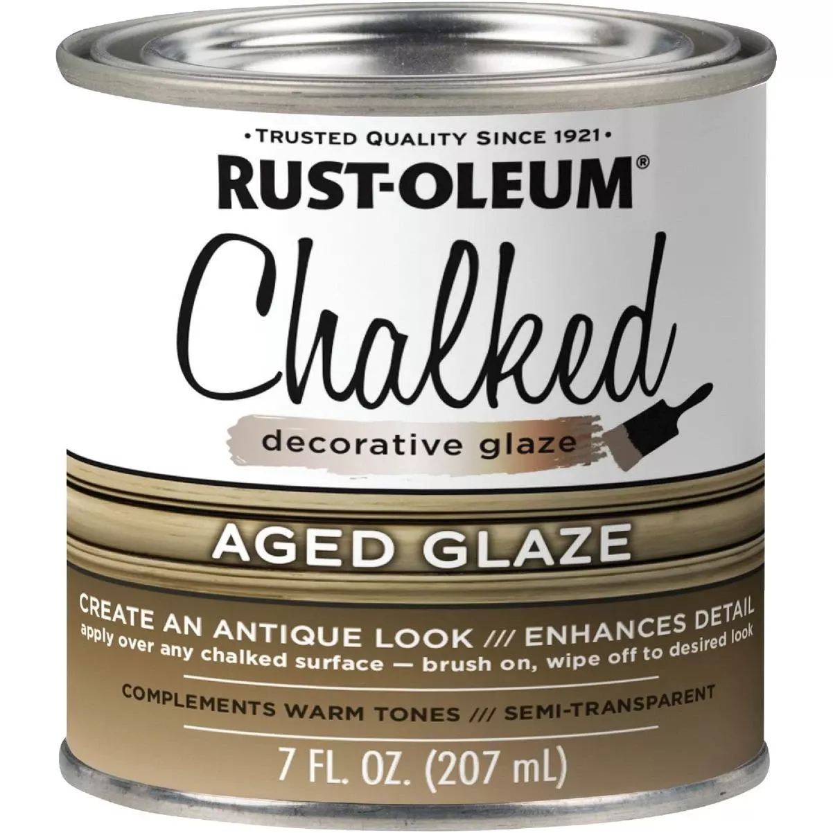 7 Oz. Semi-transparent Aged Decorative Glaze