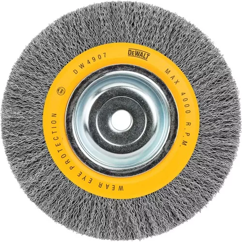 8" Crimped Bench Grinder Brush