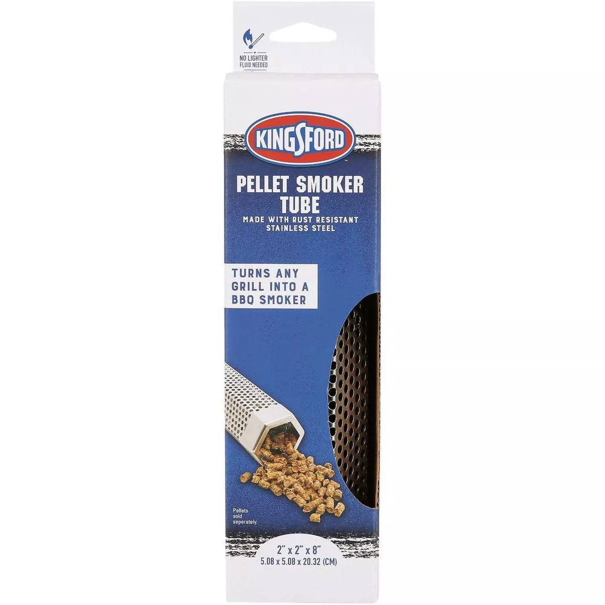 8 In. Stainless Steel Pellet Smoker Tube