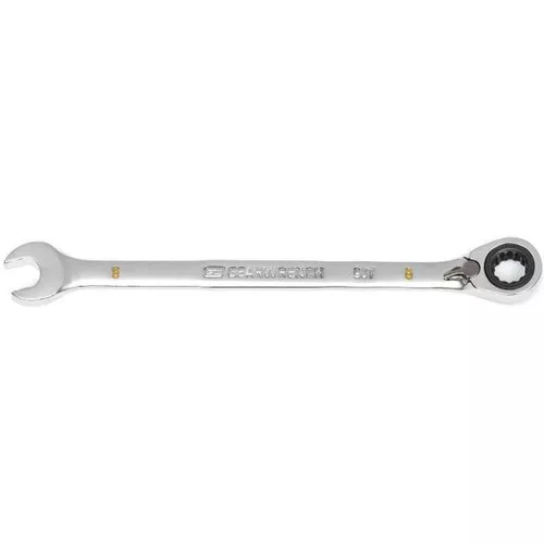 8mm 90-Tooth 12 Point Reversible Ratcheting Wrench