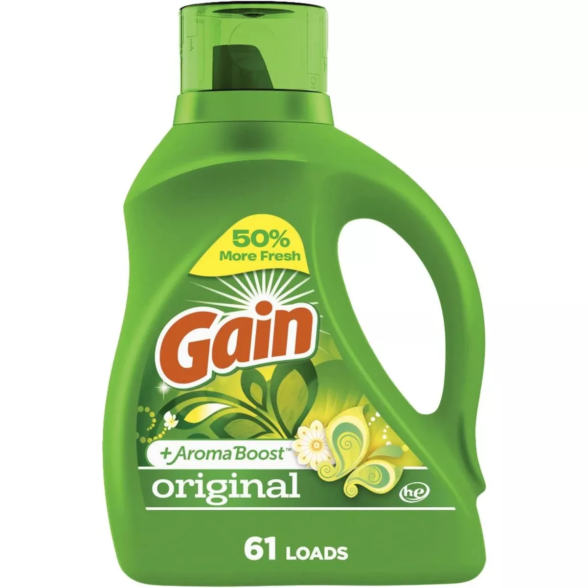 + Aroma Boost 88 Oz. 61 Load Original Scent He Liquid Laundry Detergent