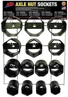 ATD Tools 11236 2-3/8", 6 Point Axle Nut Socket