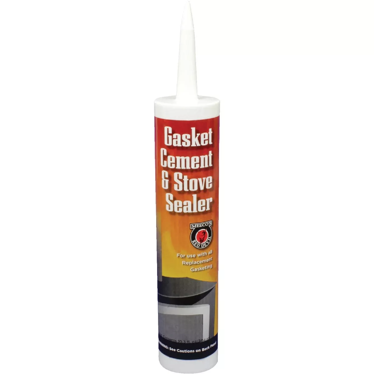Black Gasket Cement - 10.3 Oz High-temp Stove Sealant