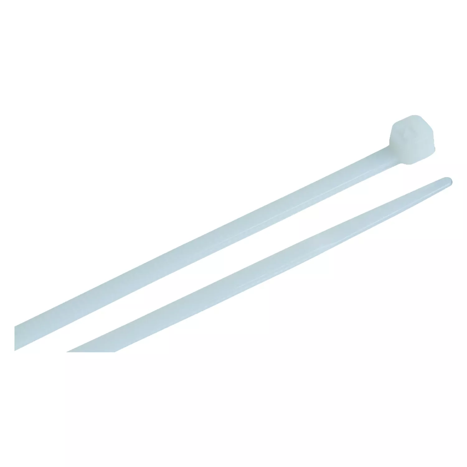 Cable Tie, Nylon, White, 6-in., 100-pk.
