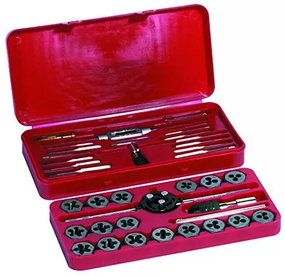 Century Drill Fractional Tap and Die Set, 40-Piece (98900)