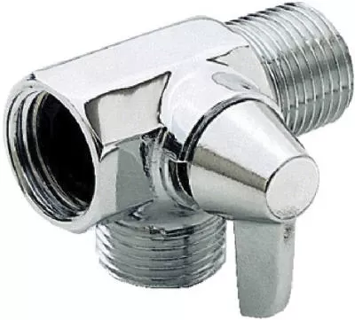 Chrome Finish Shower Flow Diverter With Arm Control Model 542327