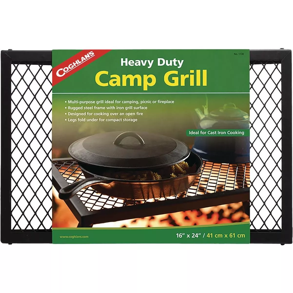 Coghlans 16 In. X 24 In. Heavy-duty Camp Grill