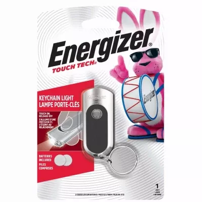 Compact Touch-activated Led Keychain Flashlight