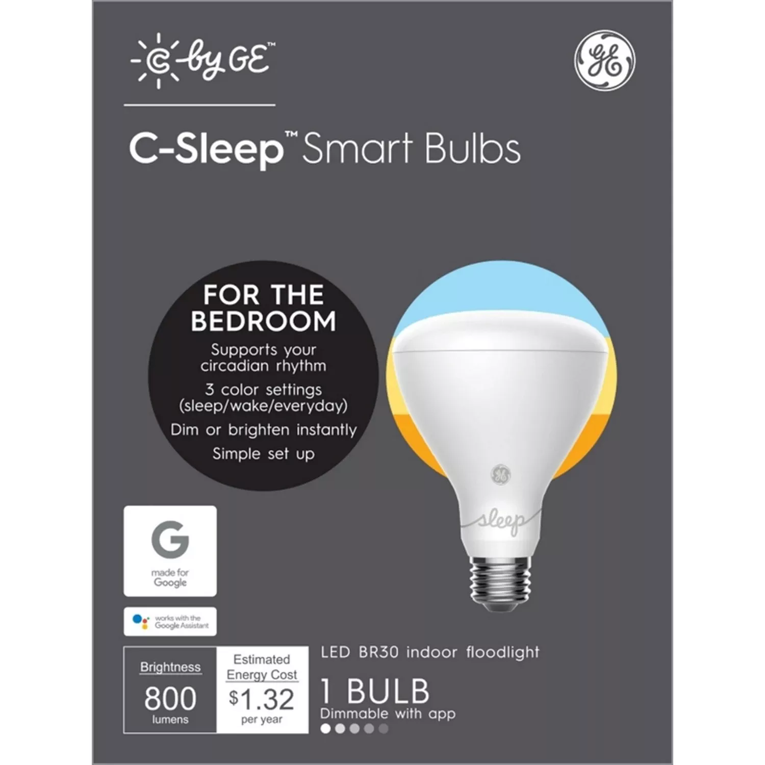 Cync Led C-sleep Smart Bulb, R30