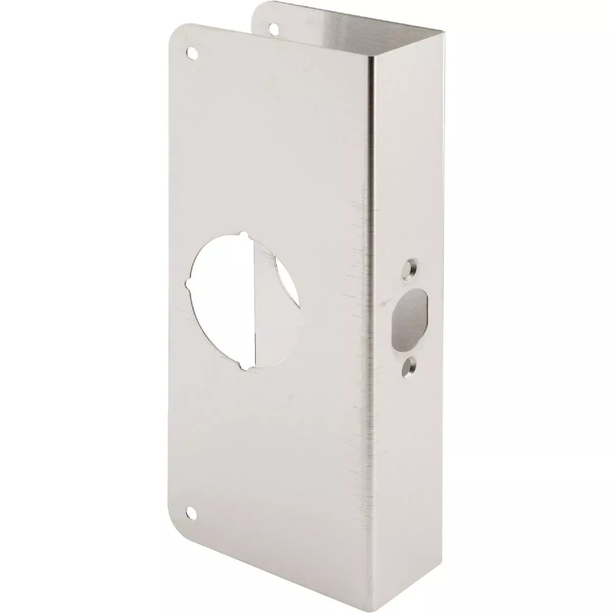 Defender Security 1-3/4 In. X 2-3/8 In. Stainless Steel Door Reinforcer
