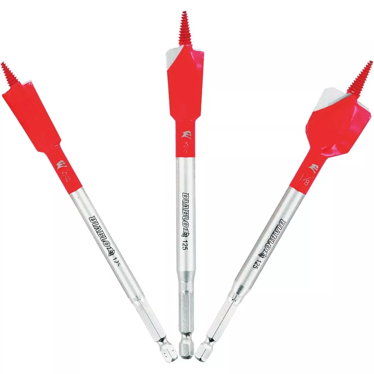 Demo Demon Spade Bit Set (3-piece)