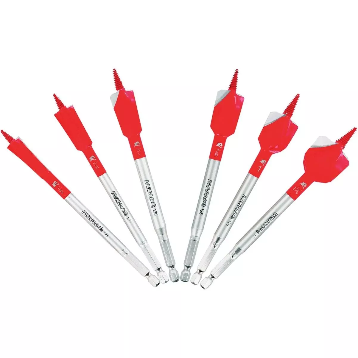 Demo Demon Spade Bit Set (6-piece)