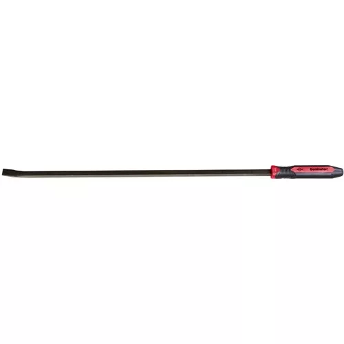 Dominator Pro Pry Bar, Red, Curved, 48"