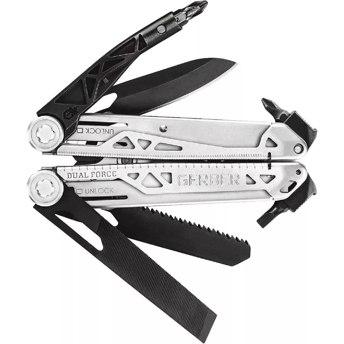 Dual Force 12-in-1 Stainless Steel Multi-tool
