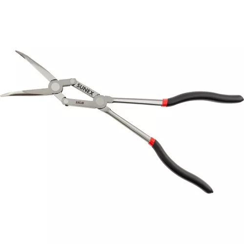 Dual-Joint Extended Reach Plier - Bent 45 Degree