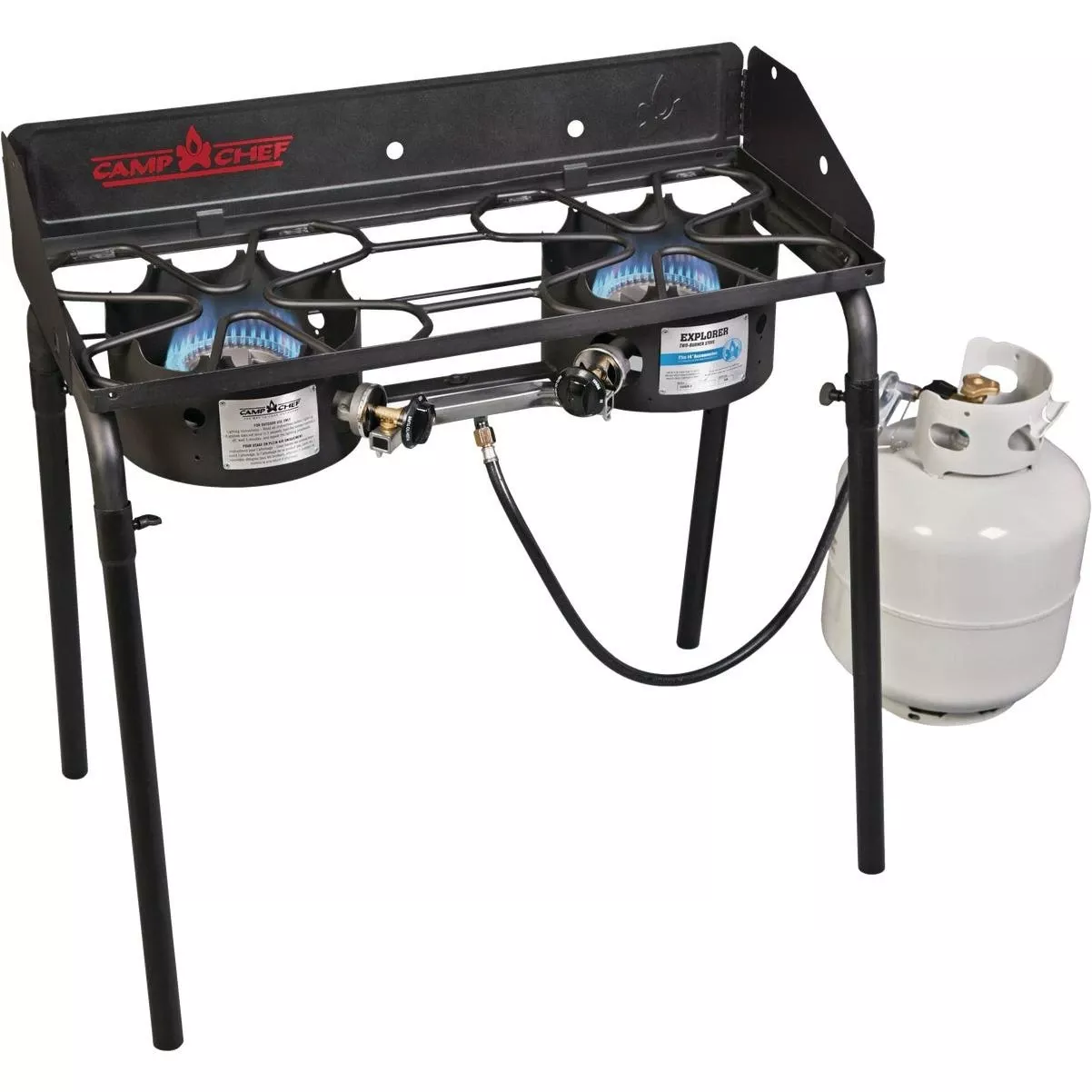 Explorer 2-burner 60,000 Btu Lp Gas Outdoor Cooking Stove