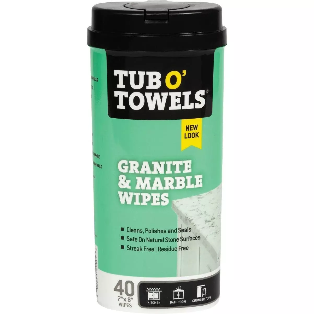 Granite & Marble Wipes (40-count)