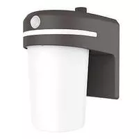 Halo FE Series FE10A35GLMB Entry Sconce with Glow Ring and Motion Sensor, 120 VAC, 1-Lamp, LED, 994 Lumens, 3500 K