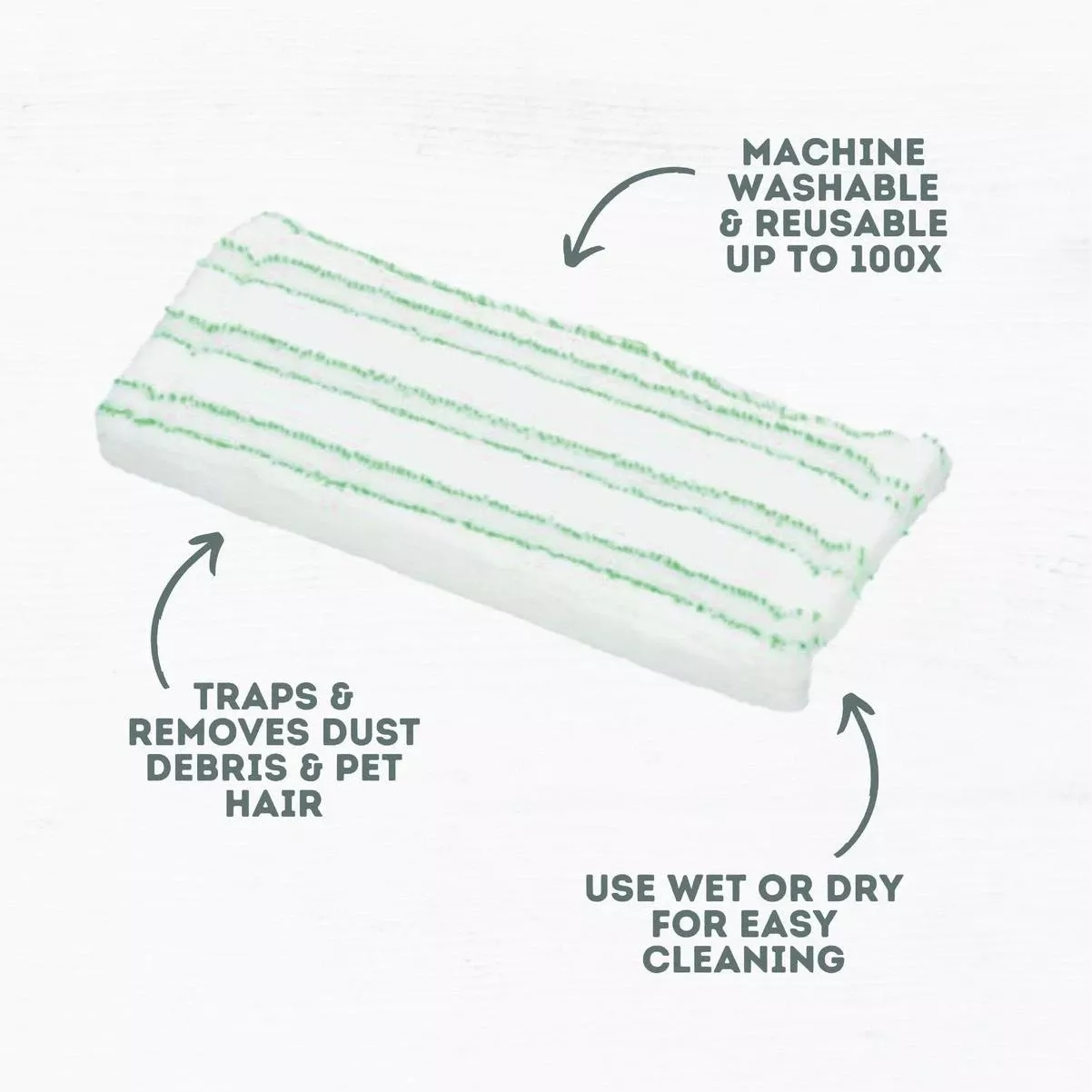 Hard Surface Floor Mop Refill Pad
