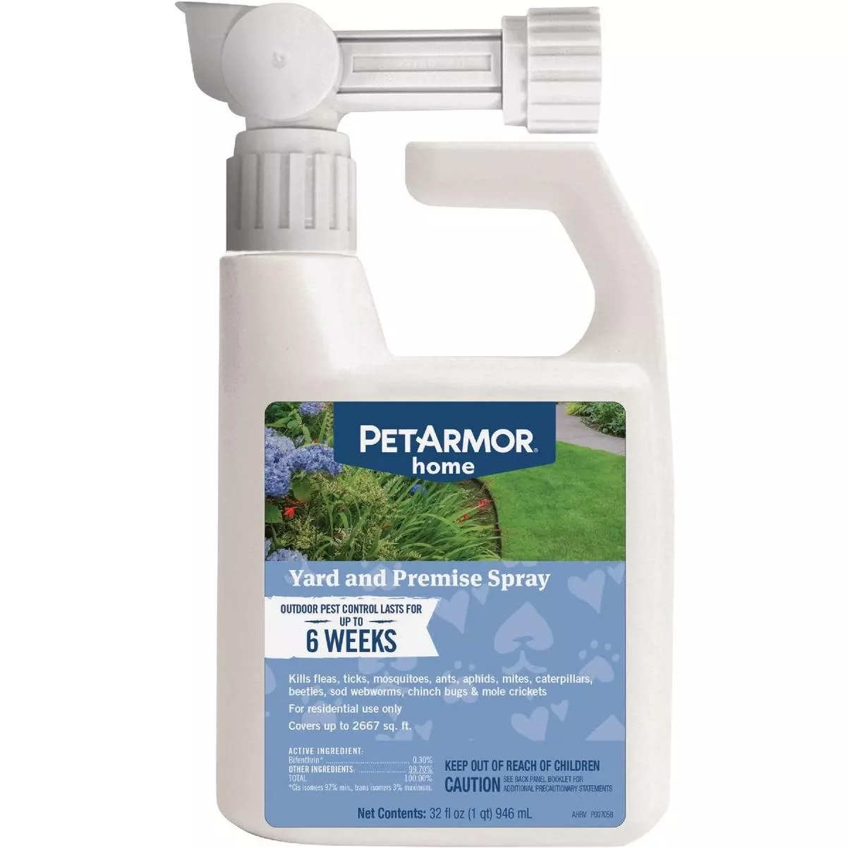 Home 32 Oz. Ready To Spray Flea & Tick Yard Spray