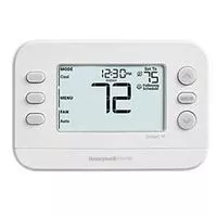 Honeywell X2P RTH20B Programmable Thermostat, 24 V, Backlight Display, White