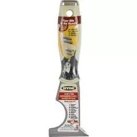 Hyde 06920 Multi-Tool, 2-1/2 in W Blade, 1-Edge Blade, HCS Blade, Polypropylene Handle, Soft Grip Handle, 8-1/8 in OAL