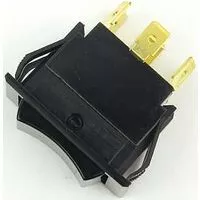 Jandorf 61100 Rocker Switch, 10/15 A, 125/250 V, DPDT, Tab Terminal