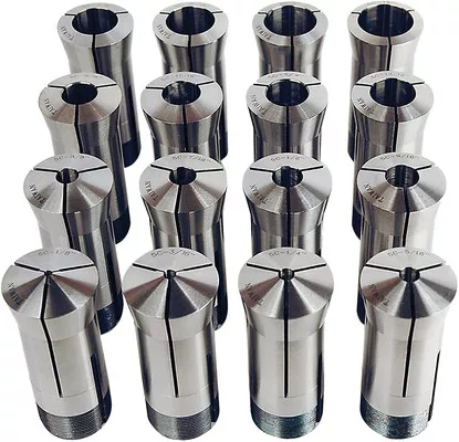 Jet 16-Piece 5-C Collet Set for Lathes and Grinders (650014)